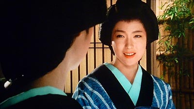 けなげな女の人を見ると何かしてやりたくなる蔦吉（若村麻由美）