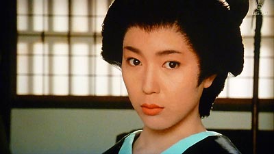 斬九郎に可愛いとこあるじゃないかと言われて不満顔の蔦吉