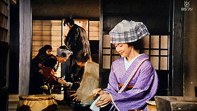 斬九郎のおかみさんかと言われて思わず頬が緩む蔦吉