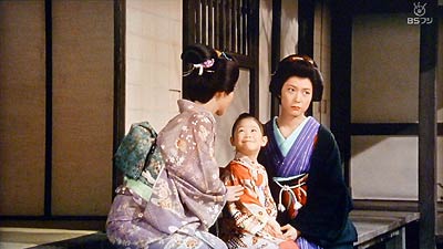 るい母子に「一切お断り」「イタチマチュ」と言われる蔦吉